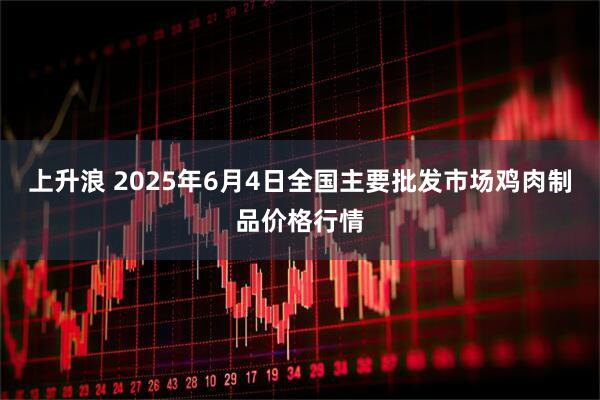 上升浪 2025年6月4日全国主要批发市场鸡肉制品价格行情