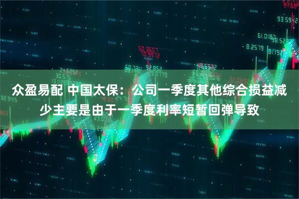 众盈易配 中国太保：公司一季度其他综合损益减少主要是由于一季度利率短暂回弹导致